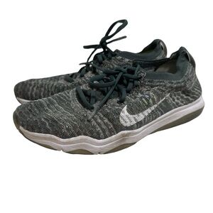 Nike Zoom Running Shoes Green Knit SZ 6.5